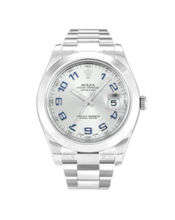 Rolex Datejust II Silver Dial 116300 Mens 41MM